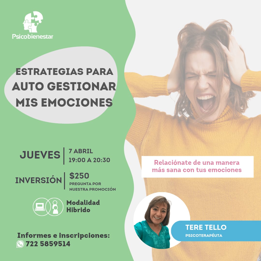 Estrategias Para Autogestionar Mis Emociones