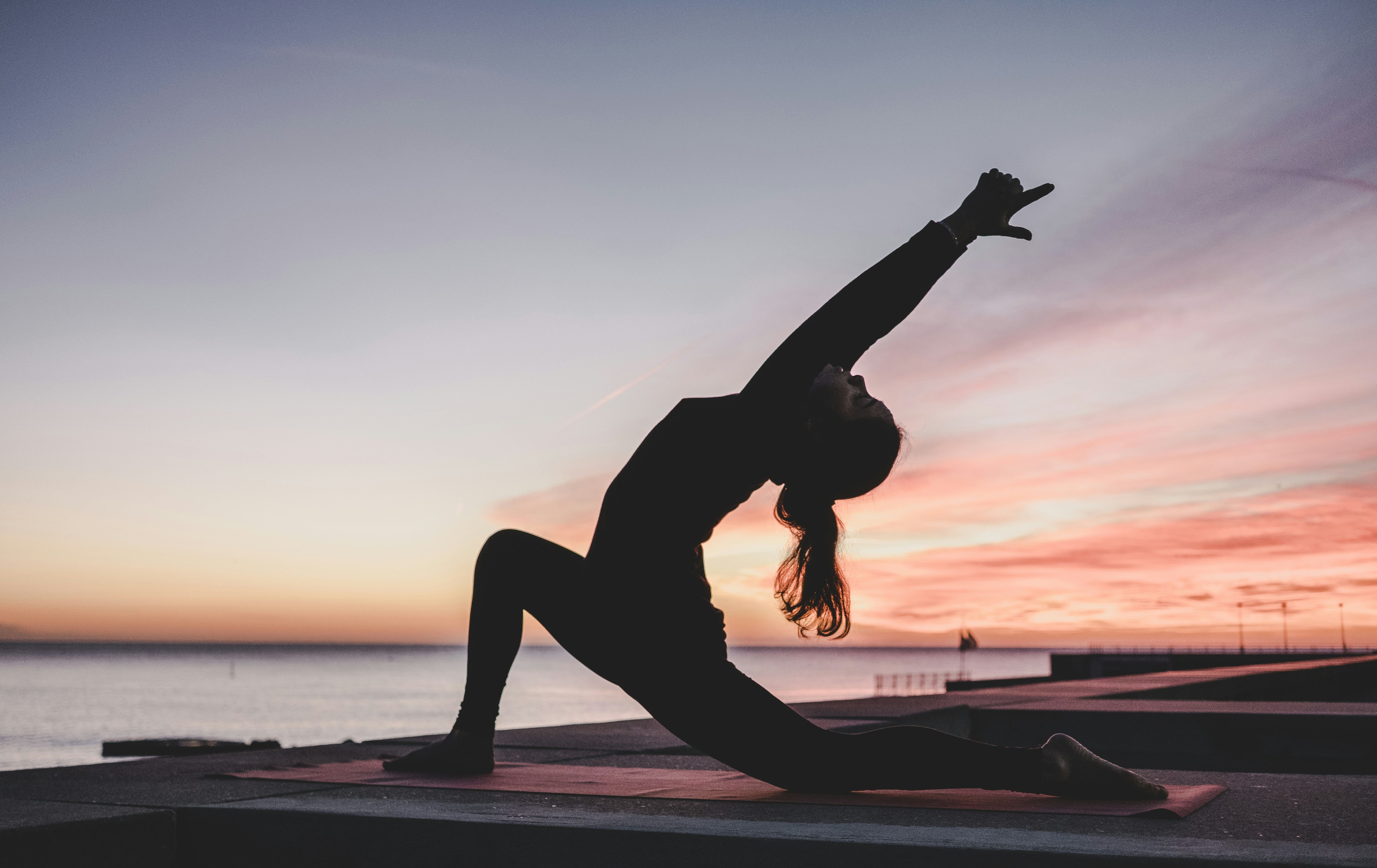 Serene wellness background